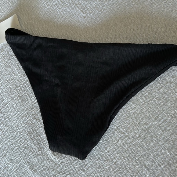 L*Space Cabana Bitsy Bikini Bottom, Black, Size Small, $88 - Picture 8 of 9